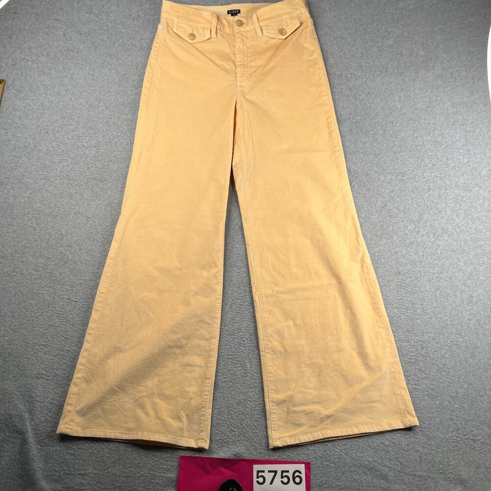 J Crew Womens Baggy Pants Size 27 Bright Coral
